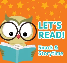 an owl reading a book.